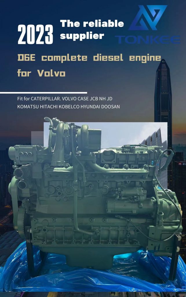 OEM EC210B EC210BLC excavator diesel engine for VOLVO 123 kW (165 hp) at 1800 rpm