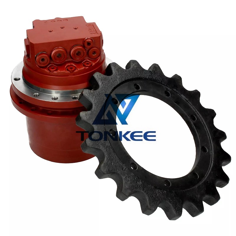 18 month warranty, Travel final drive for TEREX, TC20 + drive sprocket  | Partsdic® 
