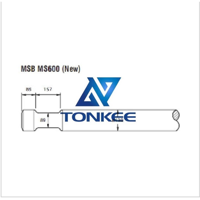 MSB MS600 Hydraulic hammer, flat tools 130MM, chisel hydraulic hammer breaker | Partsdic® 