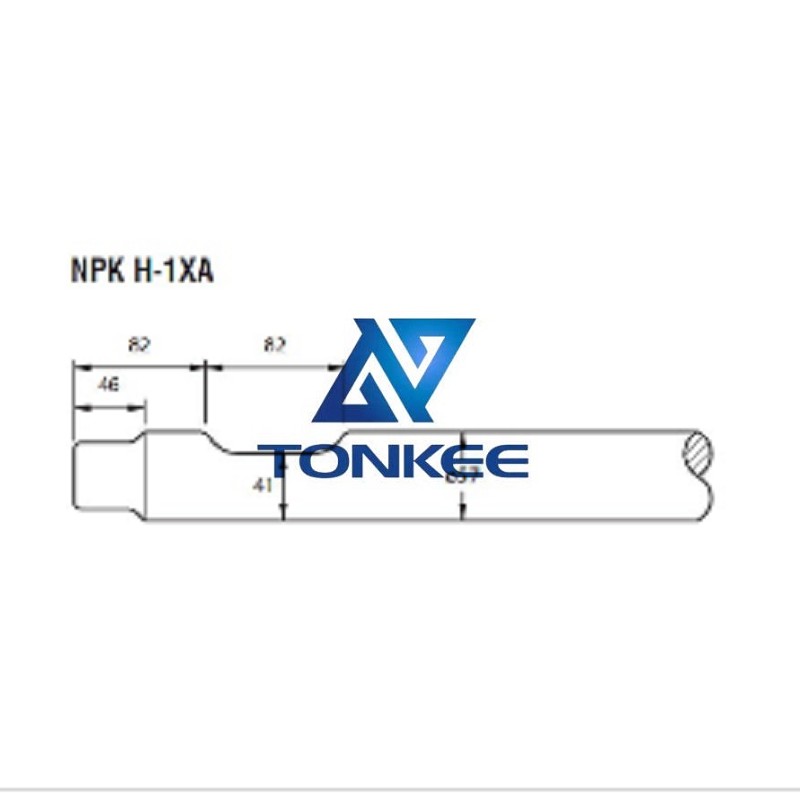 Shop NPK H-1XA Tool 57MM chisel hydraulic hammer breaker | Partsdic®