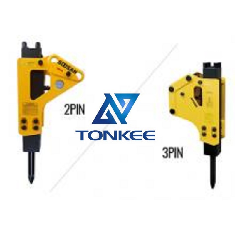  Soosan SB40 Side, Total length 1349mm, Hydraulic breaker hammers | Partsdic® 