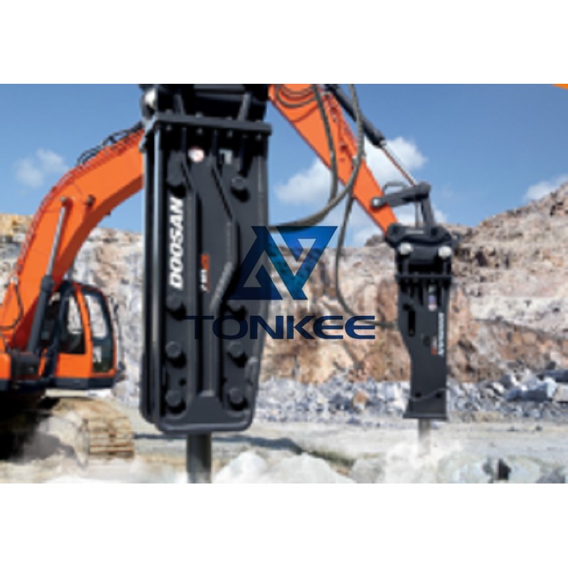  hydraulic breaker hammers, hb 50 doosan Weight 3885kg | Partsdic®