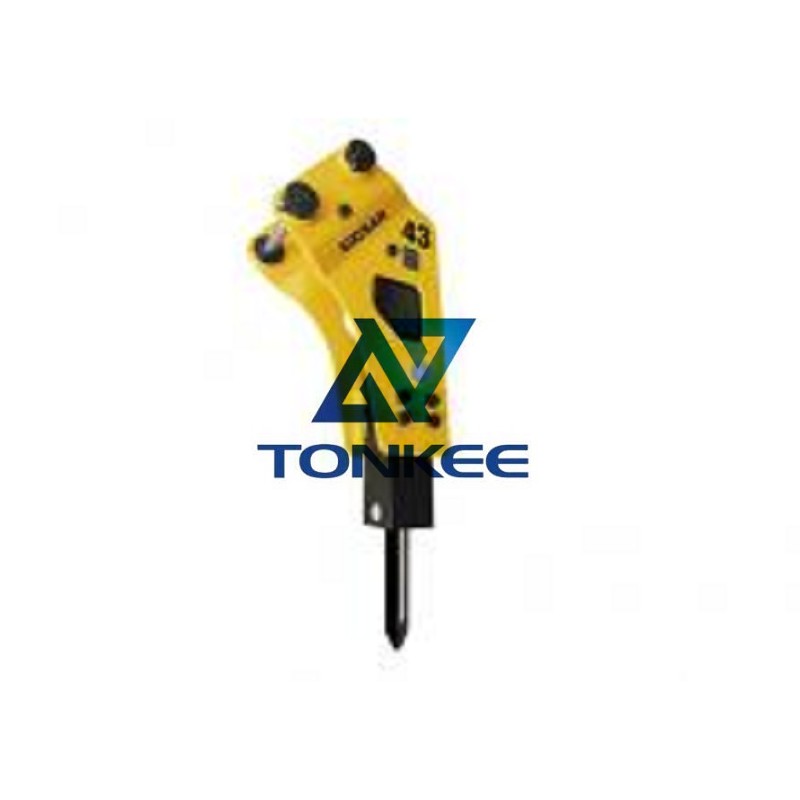 Soosan SB43 II BH, Total length 1677mm, Hydraulic breaker hammers | Partsdic® 